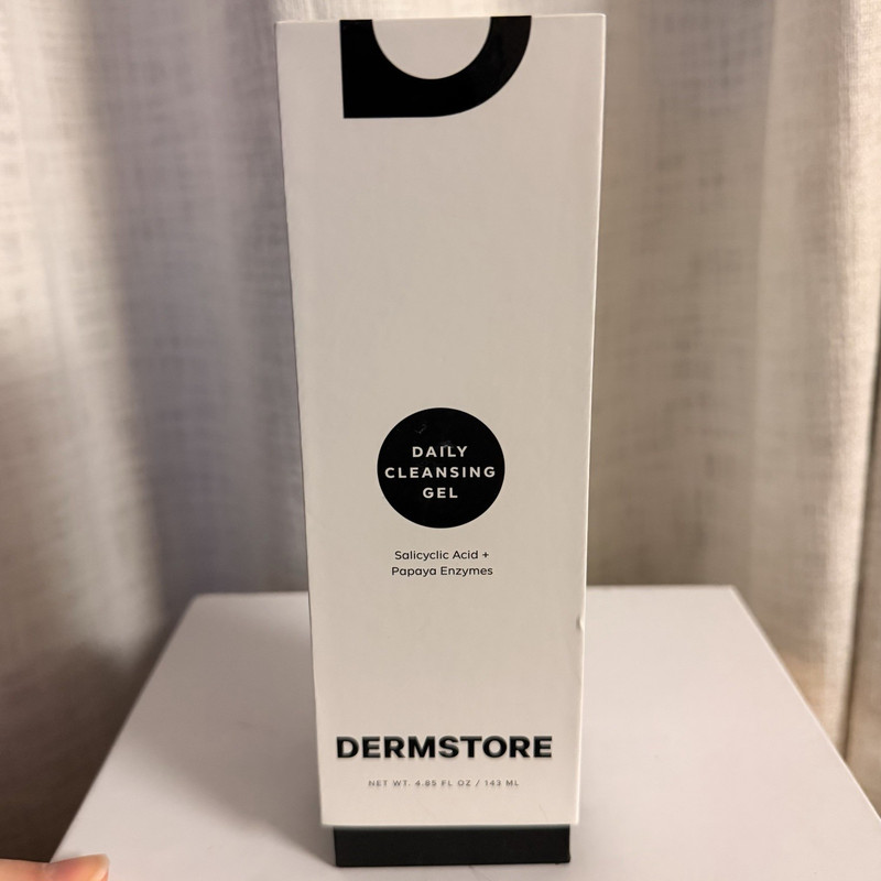 Dermstore Daily Cleansing Gel Face Cleanser Salicylic Acid + Papaya 4.85oz