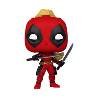 Funko Pop! Marvel Deadpool & Wolverine Ladypool #1404 Vinyl Figur