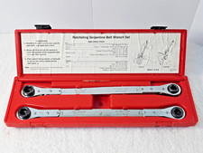 Matco SBK85 Serpentine Belt Wrench Kit 2 Pc Ratcheting 16mm 18mm USA Case