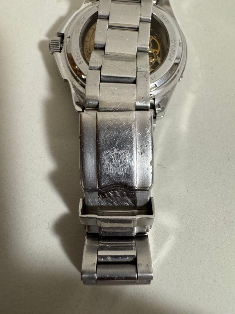 Orient Express Automatic Skeleton Watch 42mm Stee… - image 5