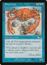 Normal - King Crab - 34 - Urza's Legacy - NM