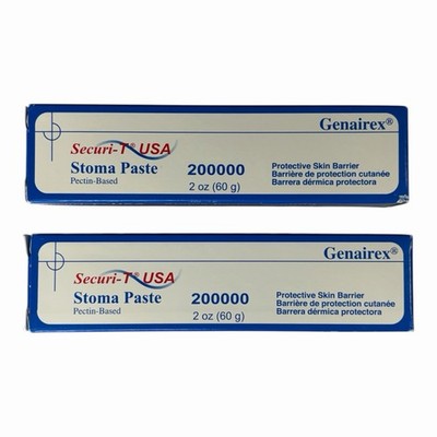 Securi-T USA Stoma Paste 2oz 200000 Lot of 2 Protective Skin Barrier FREE SHIP!!