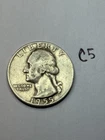 1955 Washington Quarter  90% Silver Quarter Circulated