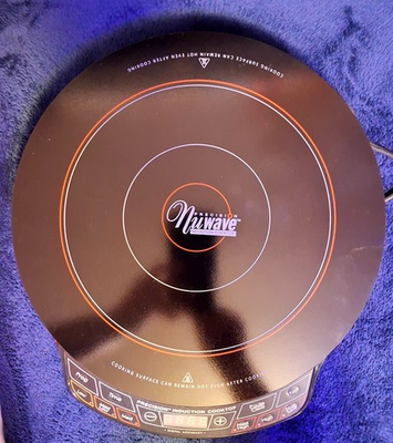 #ad NuWave Precision Induction Cooktop Black 1300W Electric Portable 6 Settings $40.00