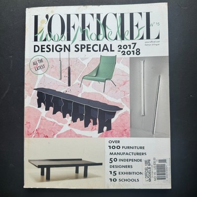 L'Officiel 1000 Modeles Design Special 2017-2018 No 15 Furniture Interiors