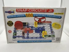 ELENCO-Snap Circuits Jr-100 Experiments- Electronics Discovery Kit-Great Toy-NEW