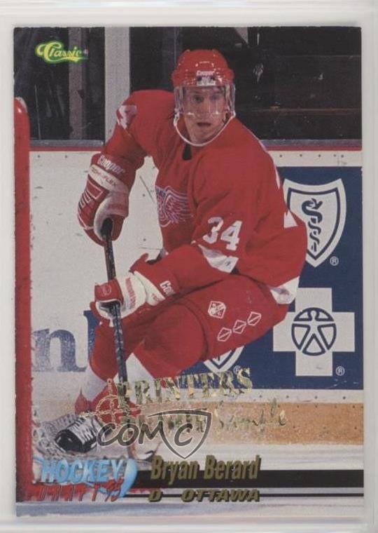 1995 Classic Draft Promos Printers Proof Bryan Berard #PR1 0o0