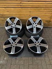 18” 5x112 Vw Cadiz Golf R Alloy Wheels Freshly Diamond Cut And Powder Coated