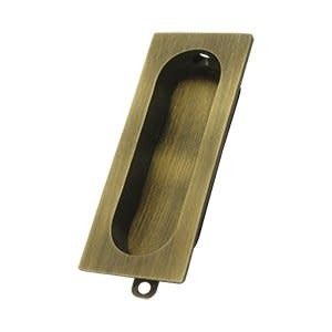 Deltana FP222 3-1/8 Inch Pocket Door Flush Pull Handle