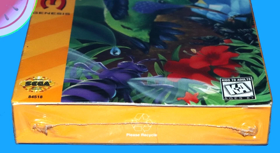 New FACTORY SEALED Sega 32X Game KOLIBRI Humming Bird 100% Authentic CIB in Box - Image 4 of 4