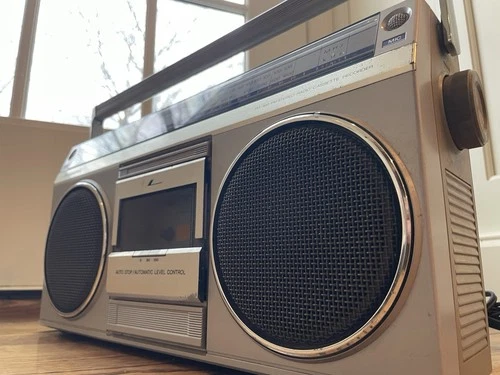 Vintage Panasonic RX-4940 Retro Boombox AM/FM Radio Cassette Recorder | Japan