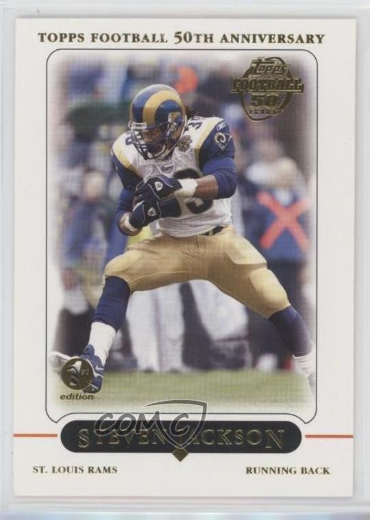 2005 Topps 1st Edition Steven Jackson #170 0nr3