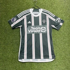 MANCHESTER UNITED Football Adidas Jersey Mens Medium #8 B Fernandes Soccer y2k