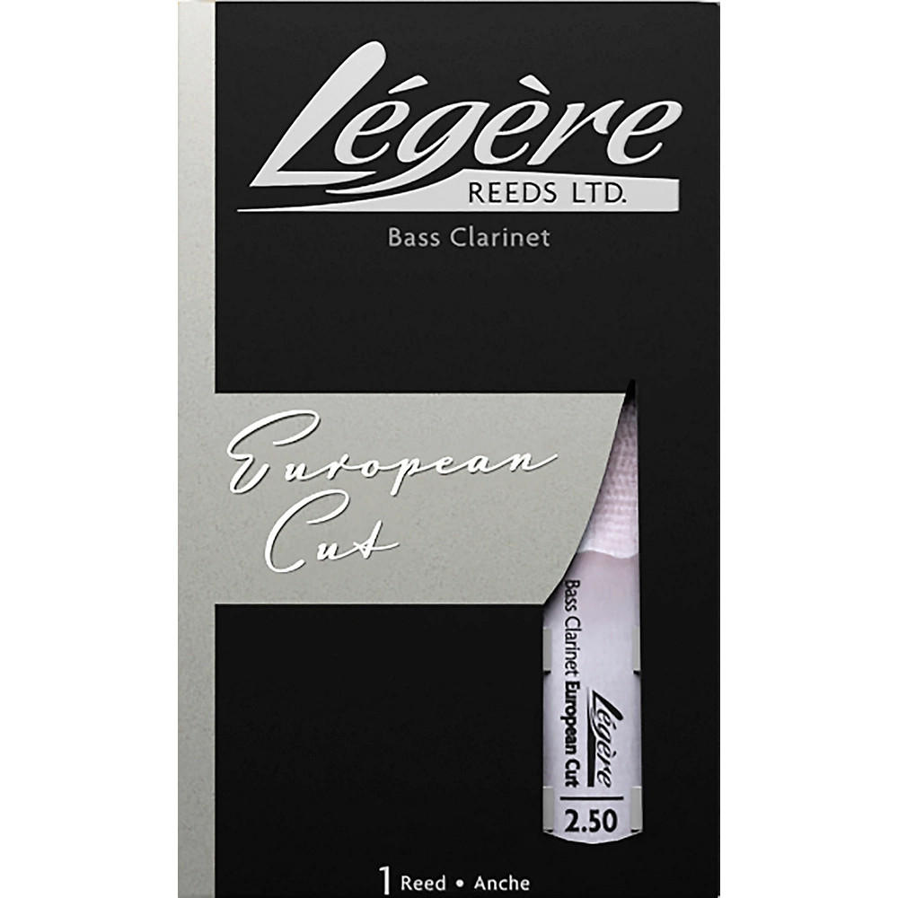 Legere Reeds Bass Clarinet European Cut Reed 2.5