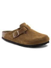 NEW Birkenstock Boston Mink 40 Sandal Brown Suede US L 9 M 7 1009542 MSRP 169