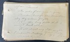 Antique 1896 /97 Clarksville Academy, TN Hand Made Autograph Book W/ Hair Sample — photo 8