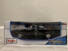 Dodge Charger R/T 1969 edición especial diecast Maisto 1:18 negro nuevo