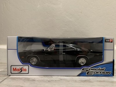 Maisto 1:18 Diecast Special Edition  1969 Dodge Charger R/T BLACK NEW