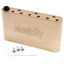 Musiclily Ultra 52.5mm Brass 40mm Tremolo Block For ST Guitar Wilkinson M Bridge