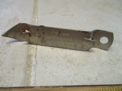 VTG Falstaff Brewing Beer Bottle Can Opener Advertising Metal Ekco Premium - Picture 2 of 2
