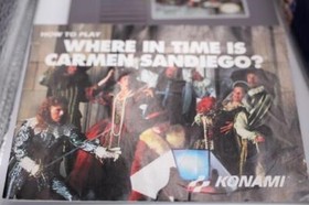 Where in Time is Carmen Sandiego Nintendo NES BOX Set CIB manual TESTED RARE