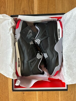 Jordan 4 Retro Bred Reimagined US11 EUR45 neu DS