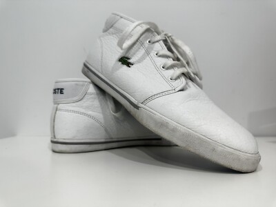 Lacoste Ampthill Lcr3 Lacoste Ampthill LCR3 Leather White Mens