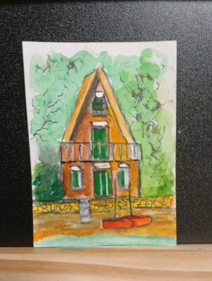 House and boats