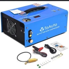 4500PSI 30MPA PCP Air Compressor Auto-Stop 350W High Pressure Pump 110V/220V/12V