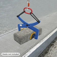 Stone Lifting Clamp Q235 Steel Stone Carrying Clamp Stone Clamp w/ Lifting Ring