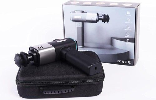 Massagepistole WÄRMEFUNKTION Massagegerät Akku Tage Muskel Massage Gun 30 Stufen - Bild 4 von 12