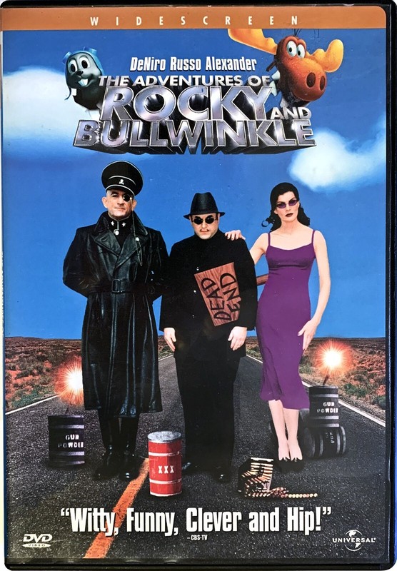 The Adventures of Rocky & Bullwinkle Movie DVD, Like New