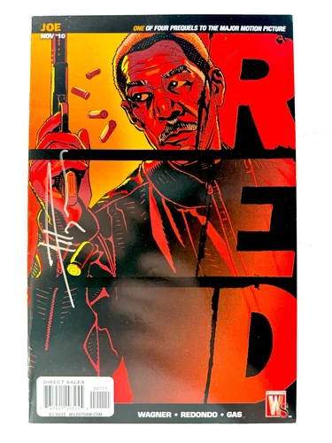 Wildstorm RED: JOE (2010) #1 Signed By Doug Wagner VF/NM (9.0) Ships FREE!