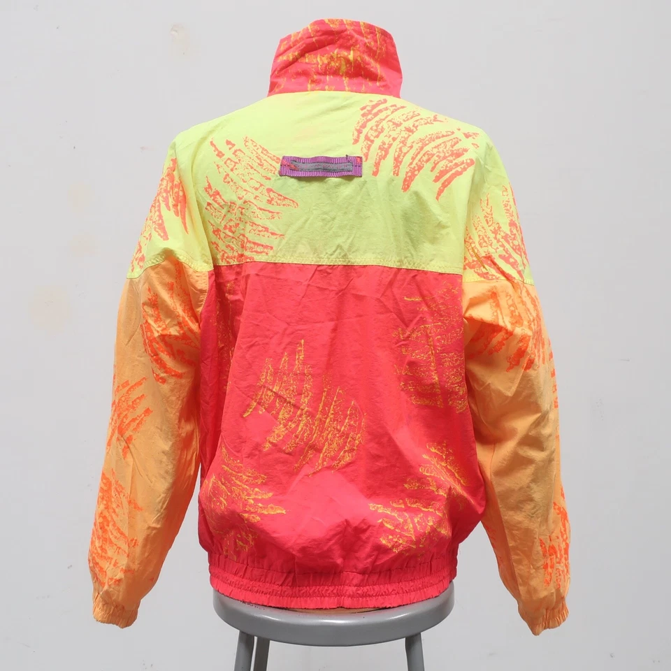 Chaqueta Pullover De Colección Ocean Pacific OP Nylon Surf Para Hombre Talla L XL 90s Foto 4 de 4