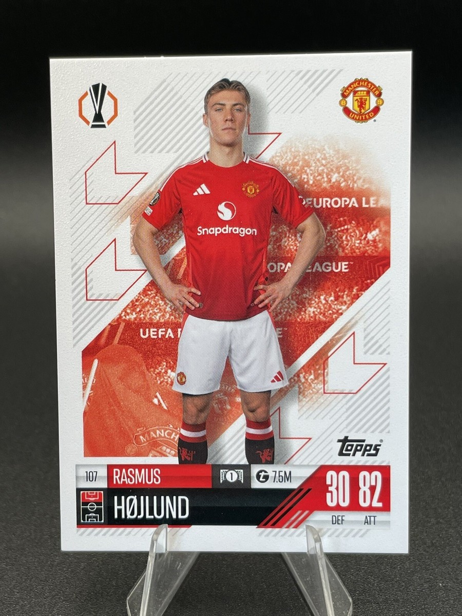 Rasmus Hojlund Match Attax 2024/2025 Manchester United 24/25 Topps
