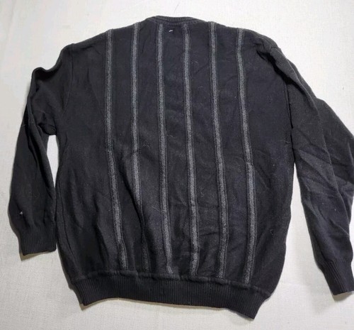 Vintage St Croix Sweater Men’s Large Knit Crewneck Wool Blend Colorful USA Made - Picture 8 of 8