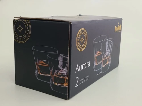 JoyJolt Aurora Whiskey Glasses - Thumbnail 3