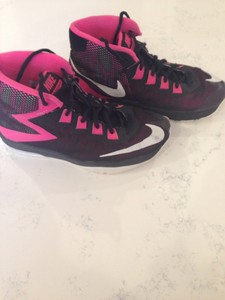 pink youth basketball shoes