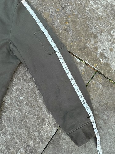 Vtg 70s Thrashed Mechanics Green Work Jacket L QuiltLined Scovill Paint Distress - Picture 15 of 19