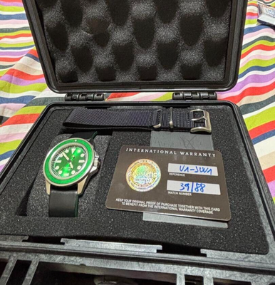 Unimatic U1-SW1 Green Dial Limited Edition Automatic Men