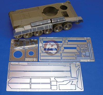 Royal Model 1/35 British Crusader Mk.I Tank Update Set Part.2 (Italeri 6432) 385