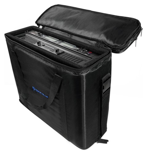 Rockville RRB35 3U Rack Bag Double-Sided Case with 16" Depth + Shoulder Strap