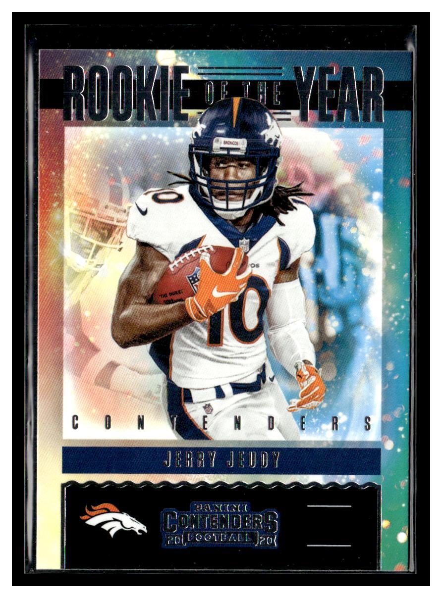 2020 Panini Contenders #RY-JJE Jerry Jeudy Rookie of the Year Contenders