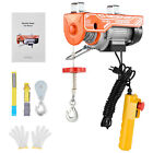 Creworks Electric Hoist Winch 500 lb Crane Lift 16.4 ft Wired Remote Control