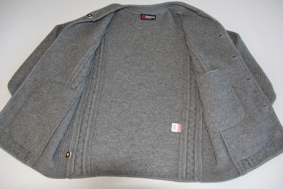 Suéter de lana grande para hombre Giesswein Tirol Schoeller 52 Austria Foto 4 de 4