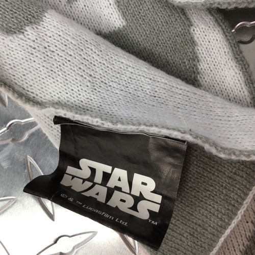 Star Wars BB8 Winter 3 Pc Beanie Gloves Scarf Kids Ivory Orange Hat Kids - Picture 5 of 9