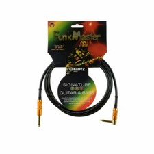 KLOTZ Stevens FunkMaster Gitarren- & Basskabel mit gewinkelter klinke 9m
