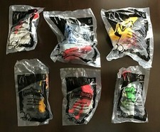 Complete set of 6 McDonald's Happy Meal Toys 2005 Power Rangers