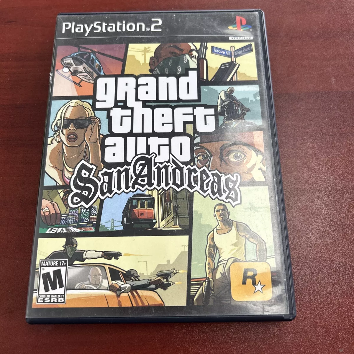 Grand Theft Auto GTA San Andreas Sony PlayStation 2 PS2