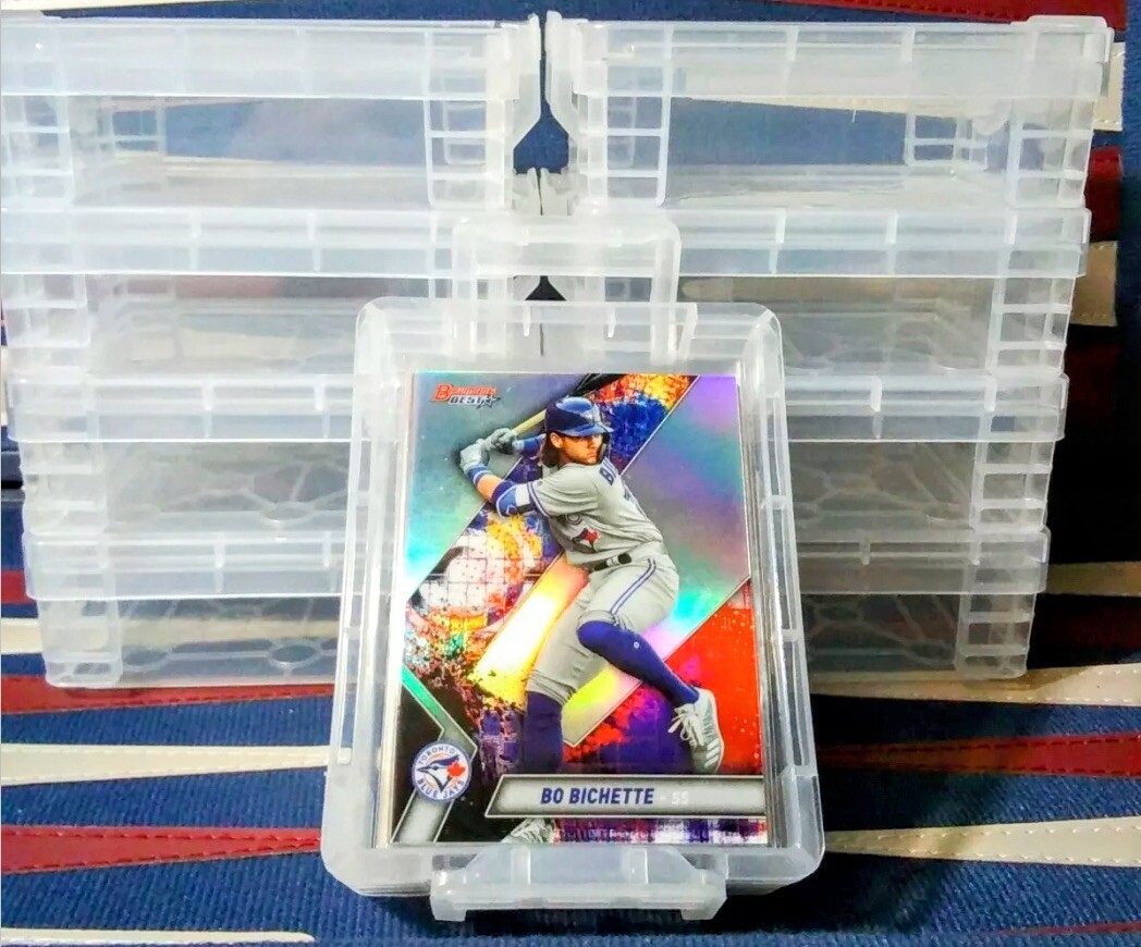 Card Storage Box Vaults (6Boxes) FOR SLEEVED CARDS (Each Holds 50) 🏆